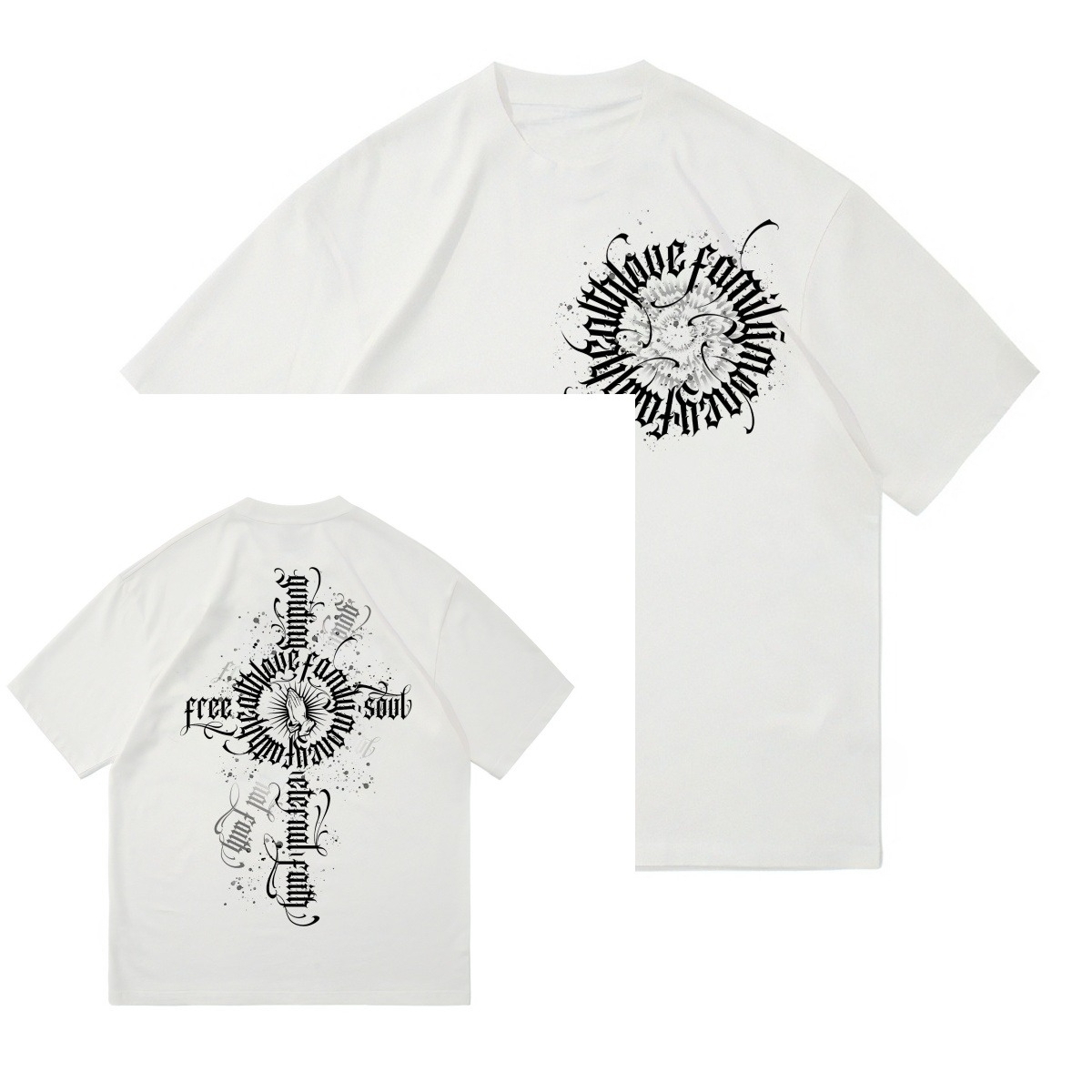 新しいストリートウェアブランド クロスフォント ヒップホップ - Streetwear Brand Font のレビューと価格
