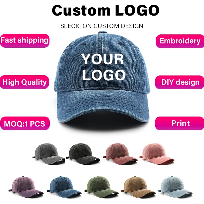 SLECKTON カスタムロゴ野球帽男性と女性のためのブラン - Stussy Bucket Hat のレビューと価格